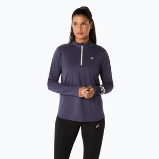 Dámské běžecké tričko Longsleeve ASICS Icon 1/2 Zip LS Top indigo fog