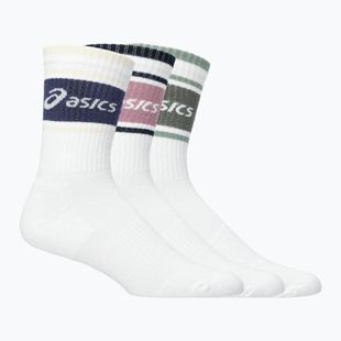 Ponožky ASICS Logo Crew 3 pary monument blue/indigo fog/rubble red