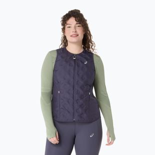Dámská vesta ASICS Nagino Run Padded Gilet indigo fog