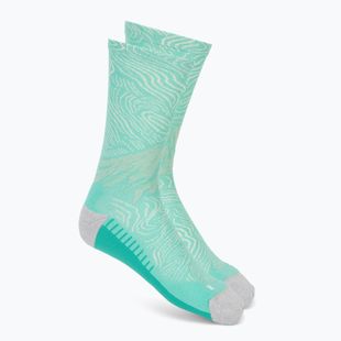 Ponožky ASICS Fujitrail Graphic Crew aurora green/light dust