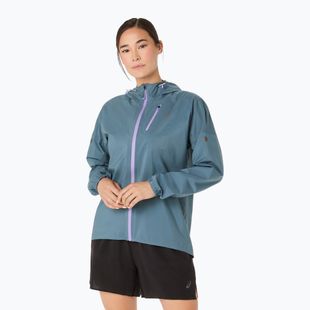 Dámská běžecká bunda ASICS Fujitrail Elite Waterproof ironclad