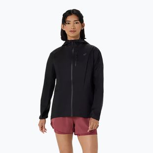Dámská běžecká bunda  ASICS Fujitrail Elite Waterproof Jacket performance black