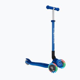 Dětská koloběžka Globber Primo Foldable Plus Lights navy blue
