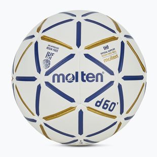 Míč na házenou Molten H3D4000-BW d60 IHF blue/white velikost 3