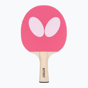 Pálka na stolní tenis Butterfly Logo pink