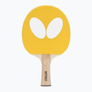 Pálka na stolní tenis Butterfly Logo yellow