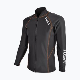 Pánské plavecké triko Longsleeve TUSA Rashguard Thermal black