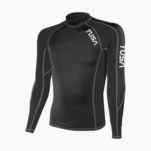 Pánské plavecké triko Longsleeve TUSA Black rashguard