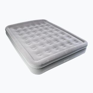 Nafukovací matrace Vango Hi Rise Double Flocked Airbed nocturne grey