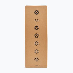 Podložka na jógu Myga Chakra XL 6 mm brown