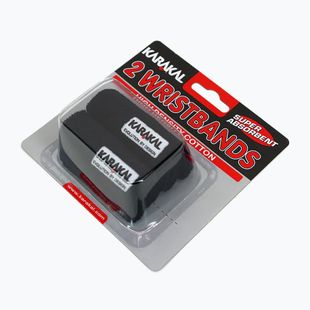 Potítko Karakal Wristband 2 ks black