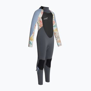 Dětské plavecké pěny O'Neill Girls Epic 5/4 Back Zip Full graphite/dahlia/infinity