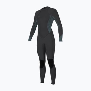Dámský plavecký neopren O'Neill Bahia 3/2 Back Zip Full IT1 tempered steel/shaded island sky/shade