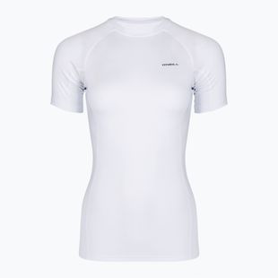 Dámské plavecké tričko O'Neill Basic Skins Rash Guard SS white