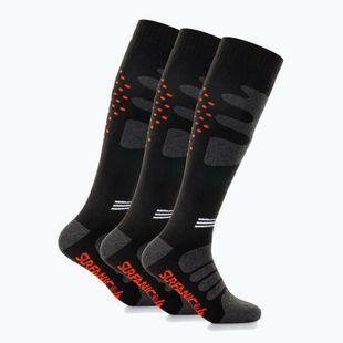 Lyžařské ponožky Surfanic Pro Tech Plus 3 pack orange