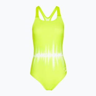Dámské jednodílné plavky Speedo Printed Medalist green/white