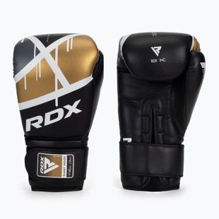 Boxerské rukavice RDX BGR-F7 černé/zlaté BGR-F7BGL