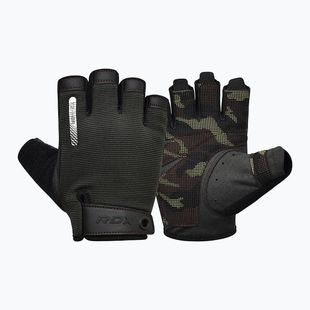 Tréninkové rukavice RDX T2 Half brown
