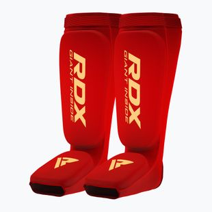 Chrániče holení a nártů RDX Hosiery Shin Instep Foam red/white