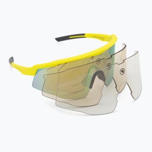 Sluneční brýle Endura Shumba II 3+0+0 hi-viz yellow/smoke tint/full gold mirror