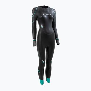 Dámský neopren  ZONE3 Advance black/turquoise/gunmetal