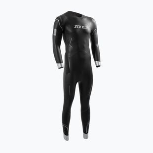 Pánský triatlonový neopren ZONE3 Agile black/silver/gunmetal