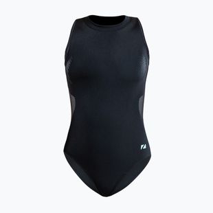 Dámské jednodílné plavky ZONE3 High Neck Costume black