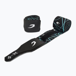 Bandáže na box BOXRAW Dyscyplined Thought Hand Wraps 450 cm black