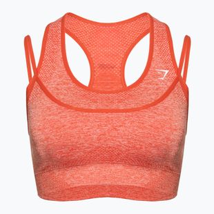 Fitness podprsenka Gymshark Vital Rise Sports red / marl