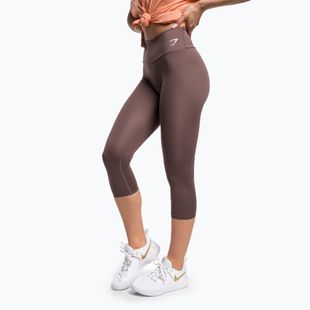 Dámské legíny Gymshark Training 7/8 penny brown