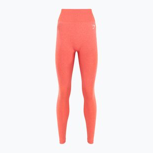 Dámské fitness legíny  Gymshark Vital Seamless orange / marl