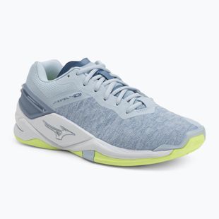 Dámské boty na házenou Mizuno Wave Stealth Neo heather/white/neo lime
