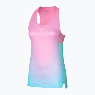 Dámské běžecké tílko tank top Mizuno Aero Tank blue glow