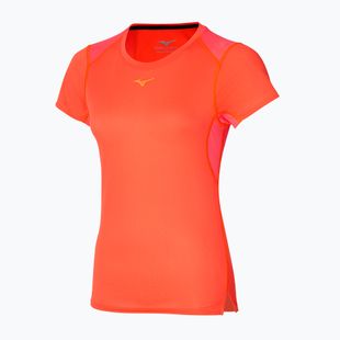 Dámské běžecké tričko Mizuno DryAeroFlow Tee nasturtium