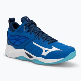 Dámské volejbalové boty Mizuno Wave Dimension Mid mugen blue/white/estate blue