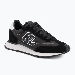 Dámské boty KARL LAGERFELD Kairo Kl Sidetrim black leather/textille