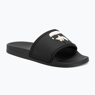 Dámské nazouváky KARL LAGERFELD Kondo 2.0 NFT black rubber