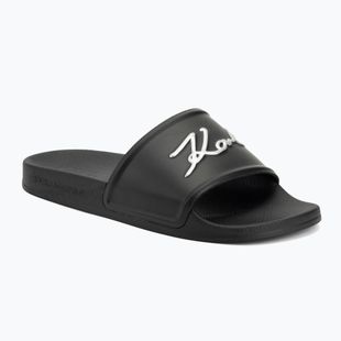 Dámské nazouváky   KARL LAGERFELD Kondo 2.0 Signia black rubber