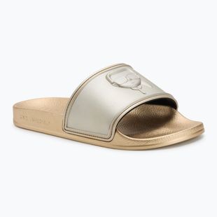Dámské nazouváky   KARL LAGERFELD Kondo 2.0 NFT Relief gold rubber