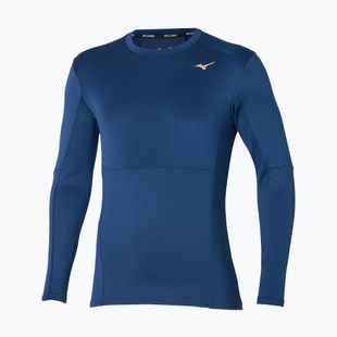 Pánské běžecké tričko longsleeve Mizuno Thermal Charge Breath Thermo estate blue