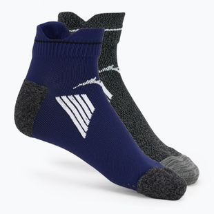 Ponožky Mizuno Active Training Mid 2 páry estate blue / black