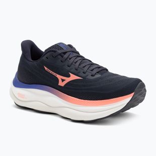 Dámské běžecké boty Mizuno Wave Sky 9 odyssey gray/striking coral/iris bloom