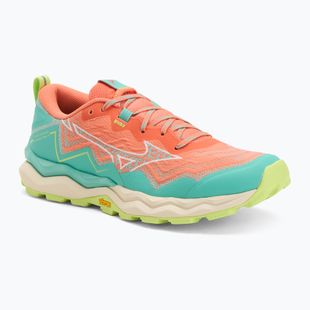 Dámské běžecké boty Mizuno Wave Daichi 9 fresh salmon/white/sharp green