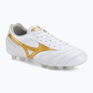 Kopačky Mizuno Morelia II Pro FG white/football gold/galaxy silver