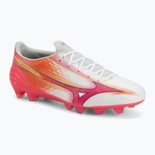 Kopačky Mizuno Alfa III Pro FG white/fuchsia purple