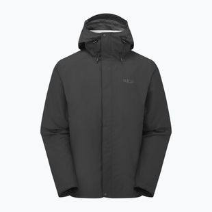 Pánská bunda do deště Rab Downpour black