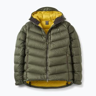 Pánská péřová bunda Rab Glaceon Pro Jacket army