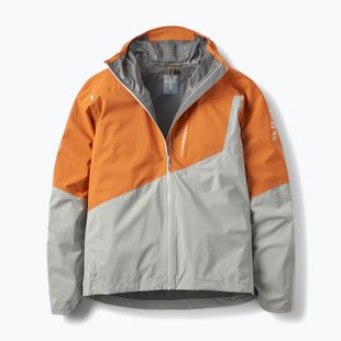 Pánská nepromokavá bunda Rab Downpour Trail Light dark melba/light zinc