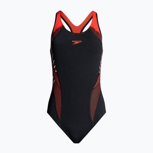 Jednodílné plavky Speedo Plastisol Laneback černé 8-00305414841