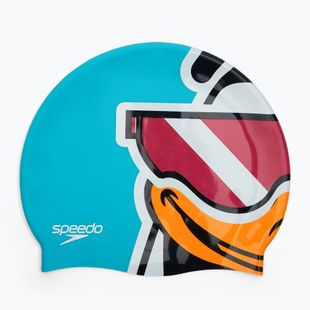 Plavecká čepice Speedo Printed Character chima kira azure